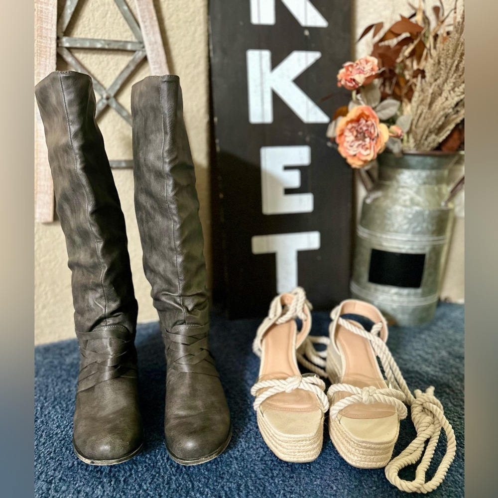 Women’s Size 11 Boots & Wedges